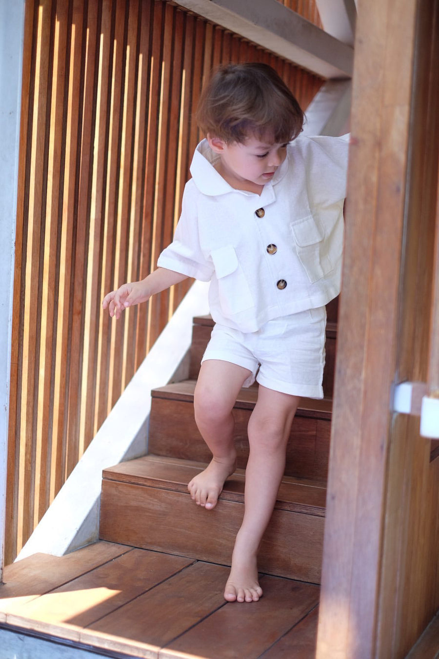 Ivory KELLEY Linen Oversized Set
