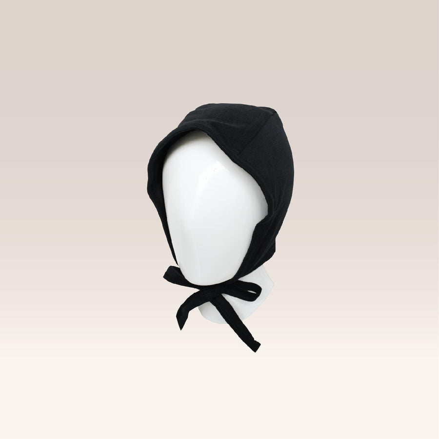 Black Baby Bonnet