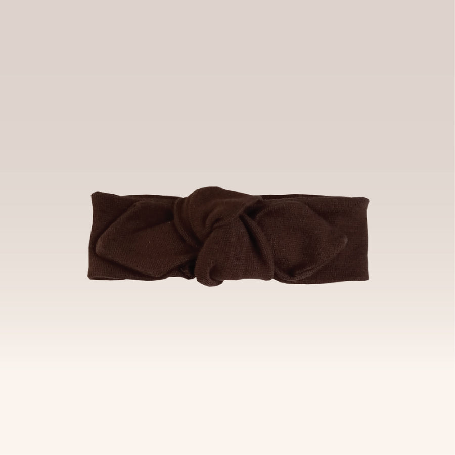 Cappucino Eva Bow Hair Band