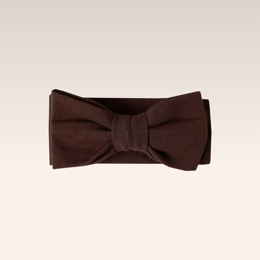 Cappucino Bow Hair Band