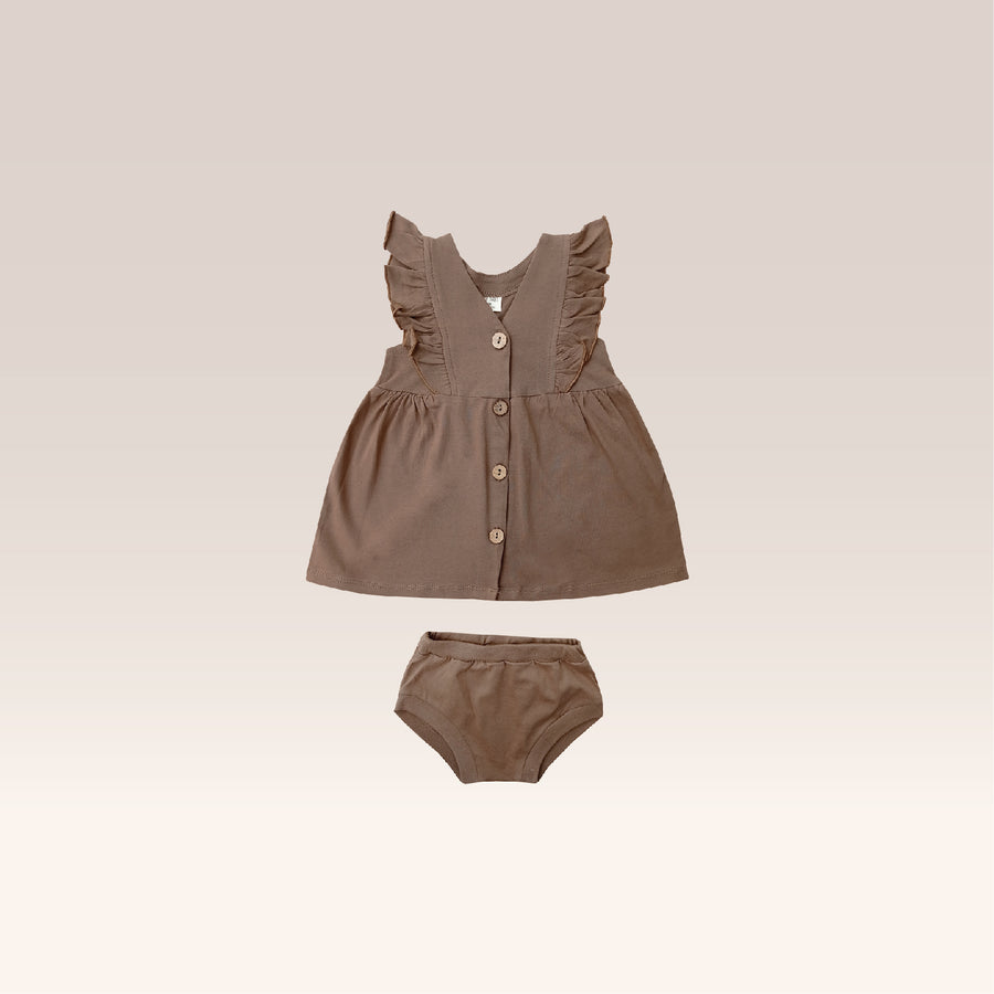 Choco Febe Ruffle Dress