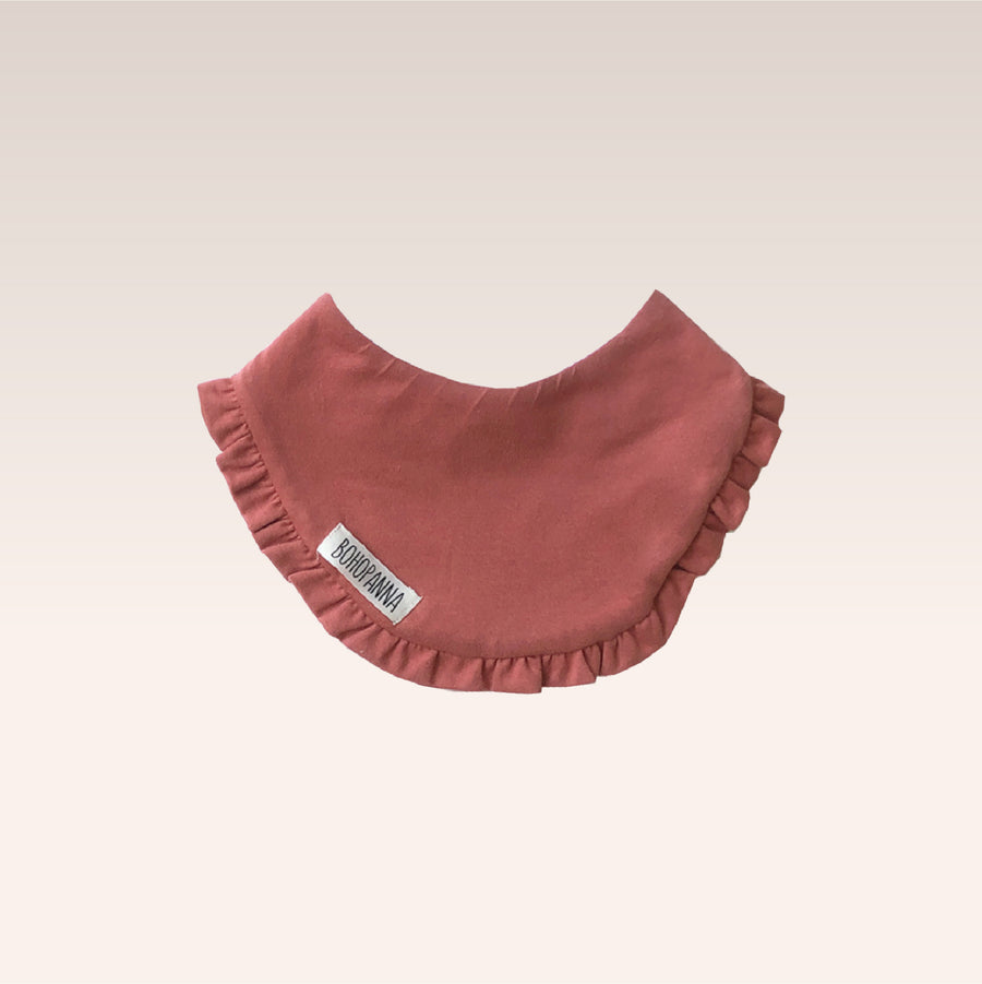Coral Bib Ruffle