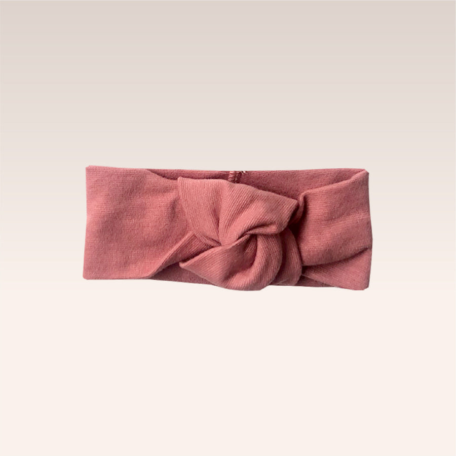 Coral Knot Bow Hair Band