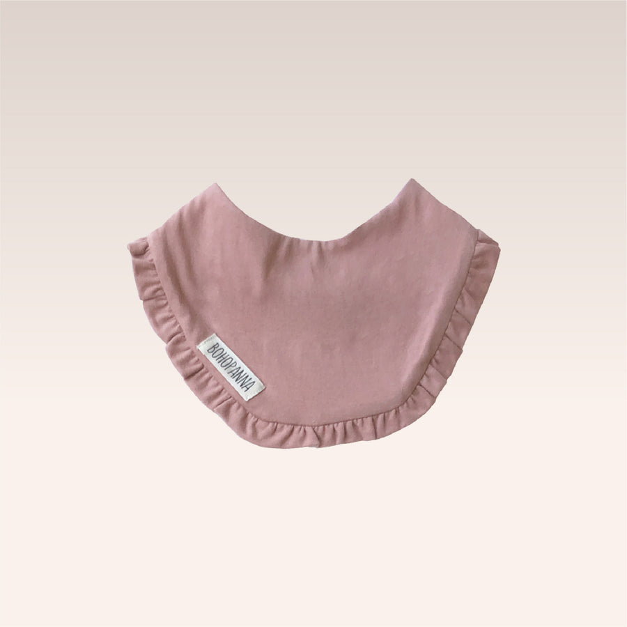 Crepe Bib Ruffle