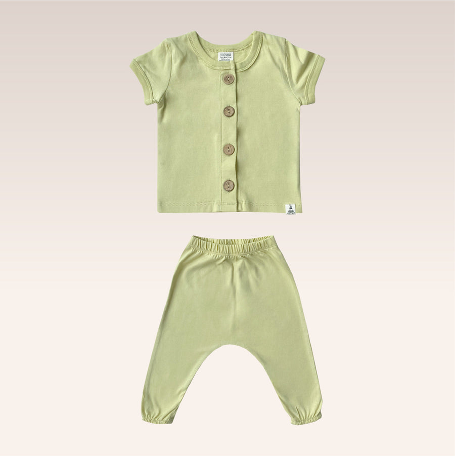 Deep Olive Lengan Set