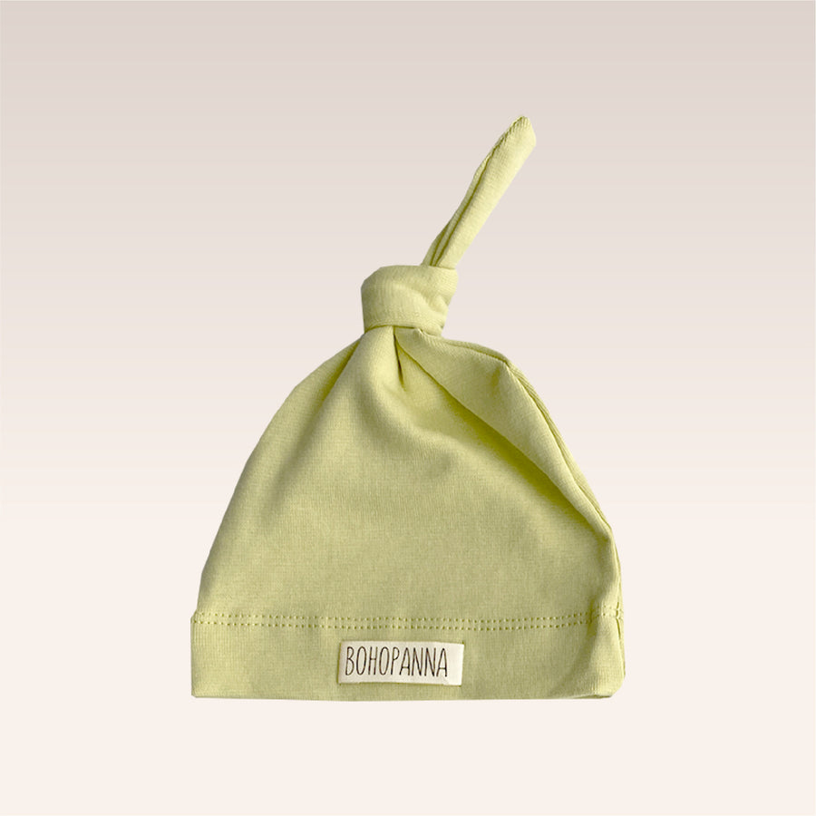 Deep Olive Knot Hat