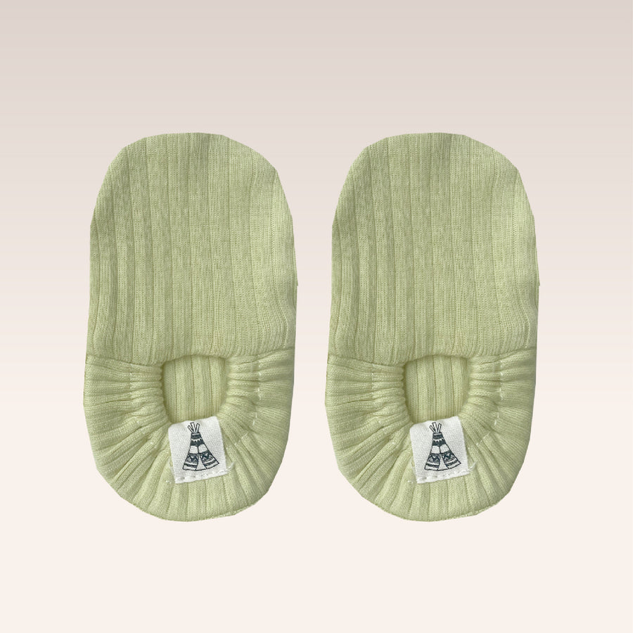 Deep Olive Booties