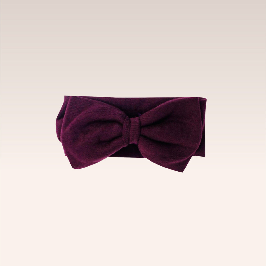 Grape Bow Hair Band