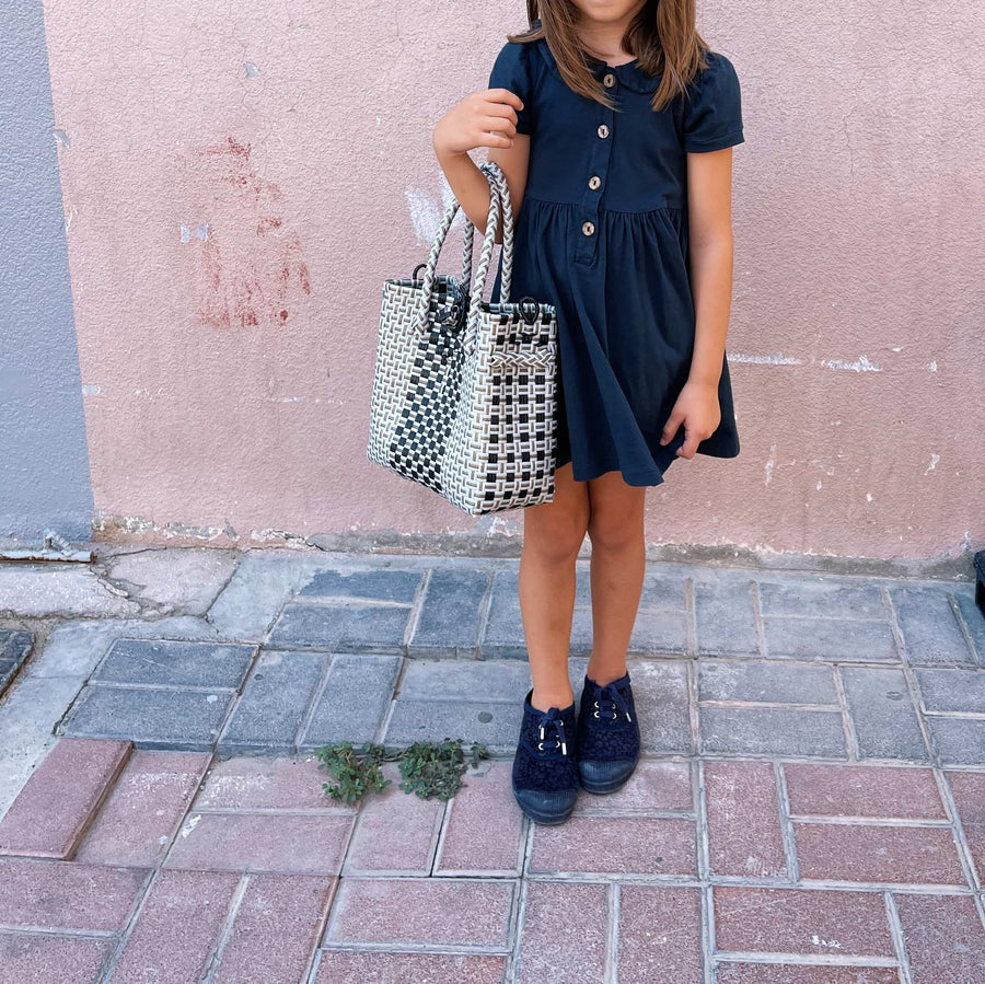 The Hound SMALL - Black & Beige