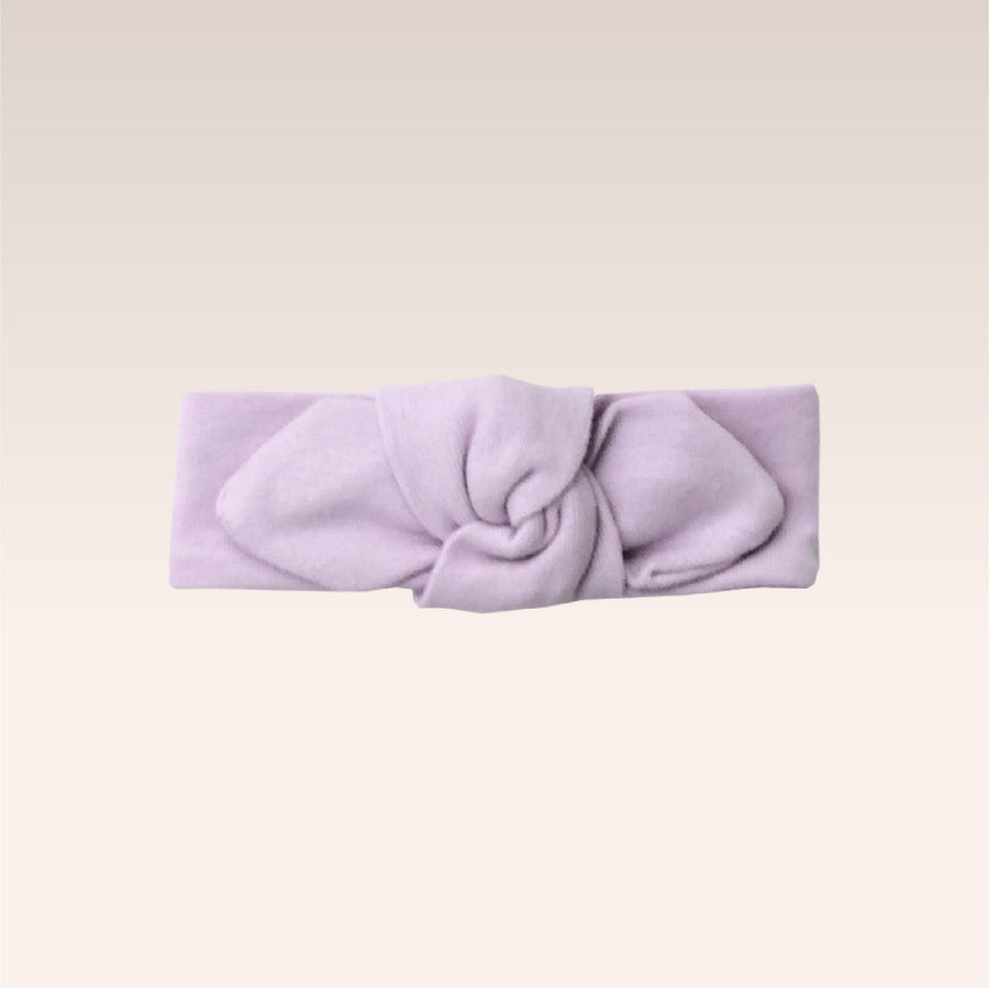 Lilac Eva Bow Hair Band