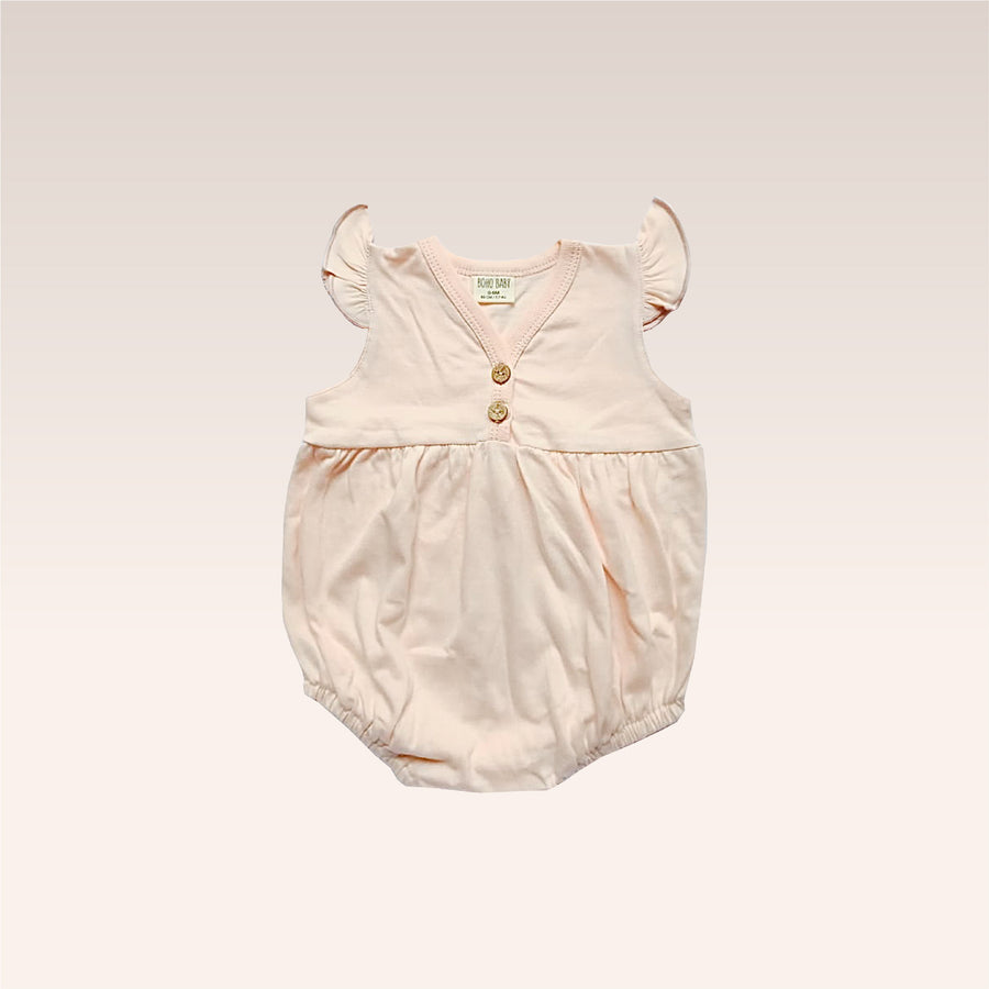 Pearl Ruffle Bodysuit Overall