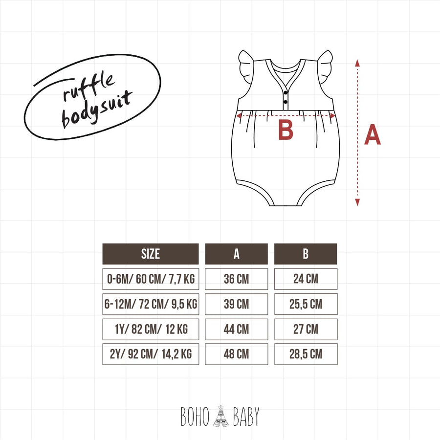 Rice Ruffle Bodysuit Overall
