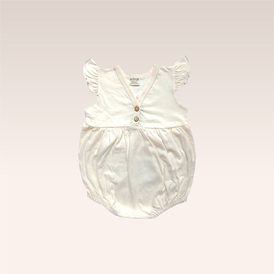 Rice Ruffle Bodysuit Overall
