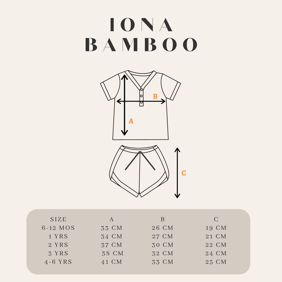Indigo IONA Bamboo Set