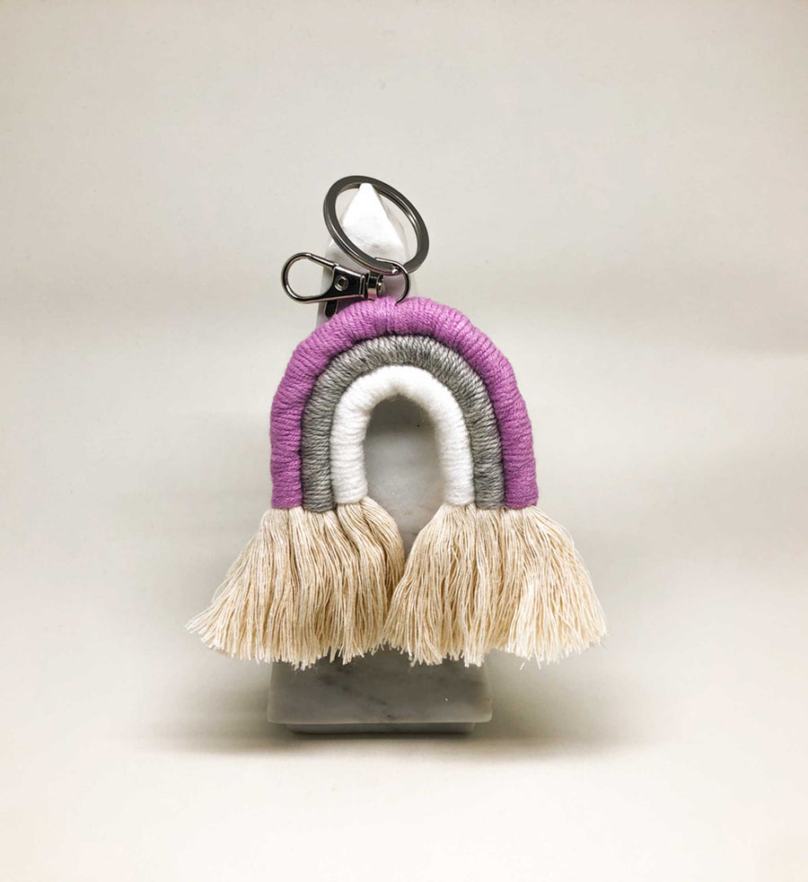 Lavender Rainbow Key Chain Ref.54