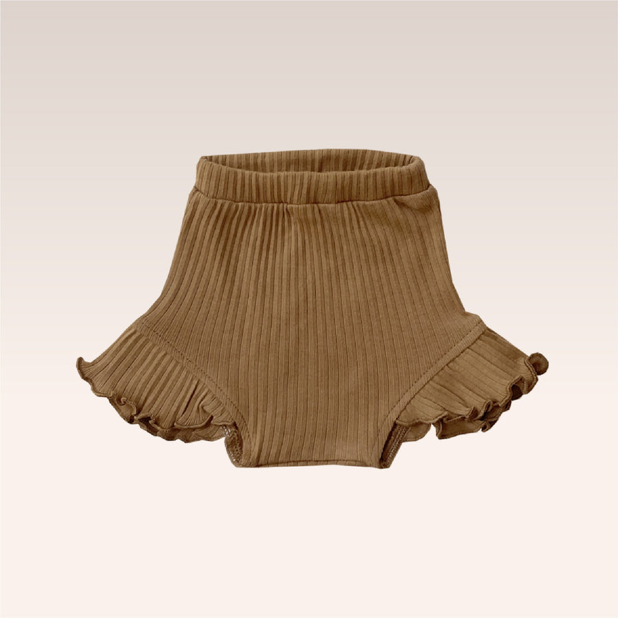 Almond Ribbed Bloomer
