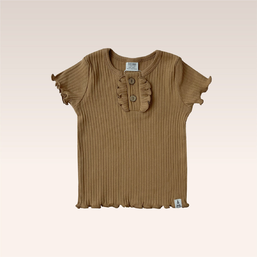 Almond Kimi Short Top