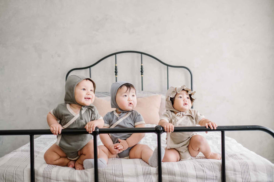 Beetle Baby Ruffle Bonnet