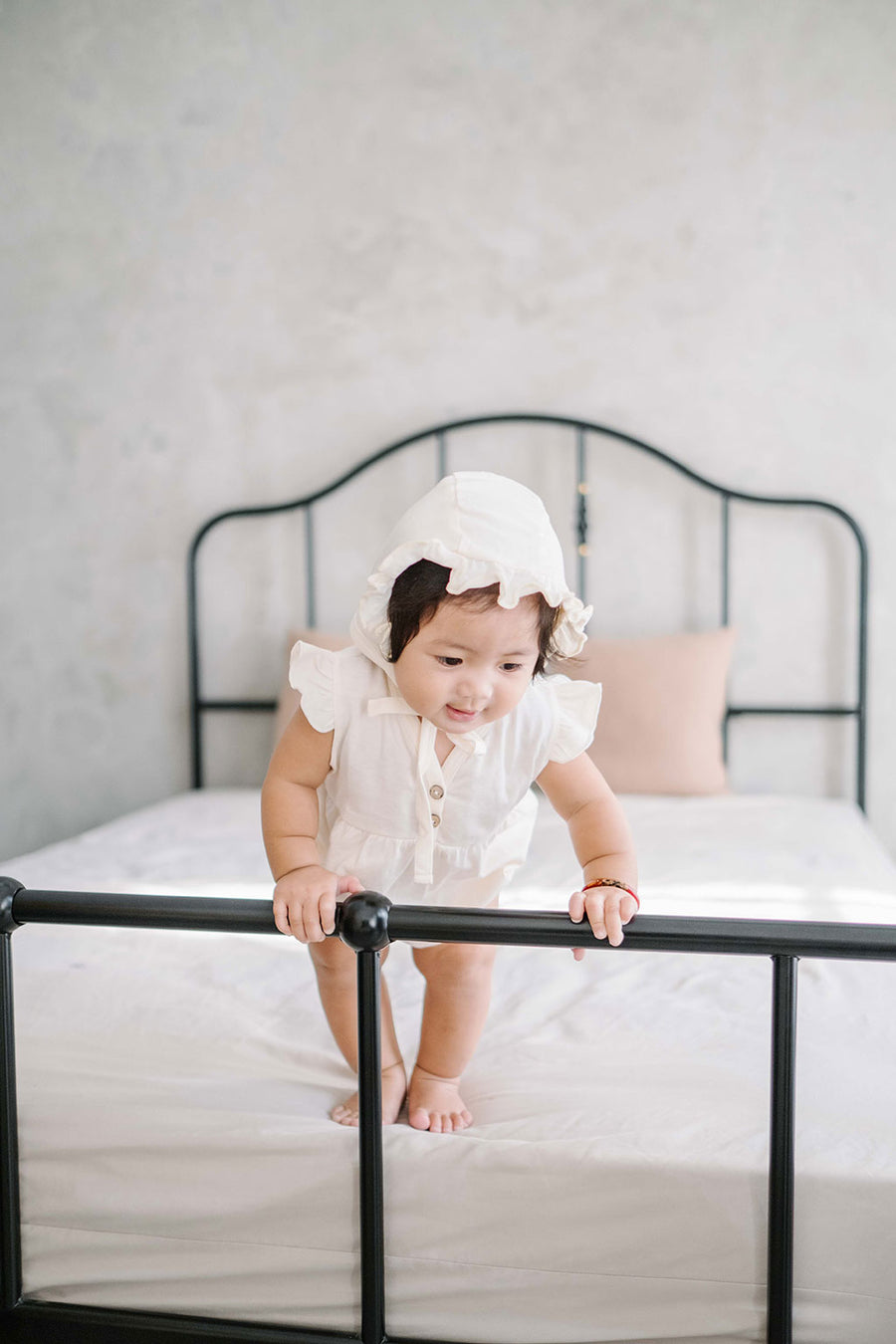 Rice Ruffle Bodysuit Overall