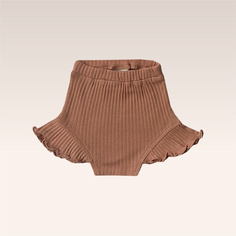 Clay Ribbed Bloomer