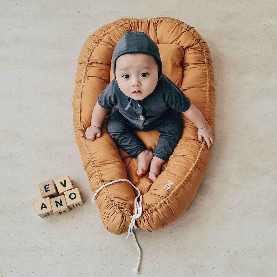 Iron Baby Bonnet