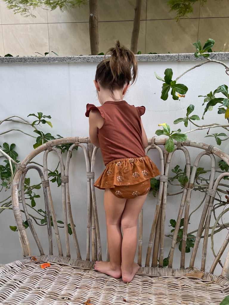 Gingerbread Pipa Skort