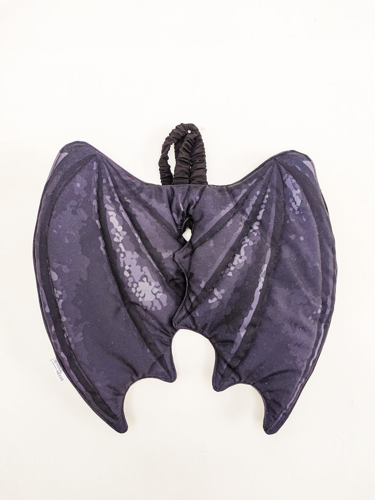 Black Dragon Fabric Wings