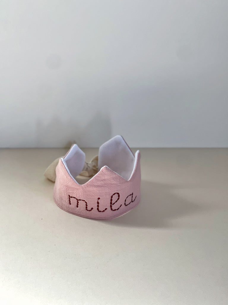 PARTY UNISEX CROWN - Pale Pink