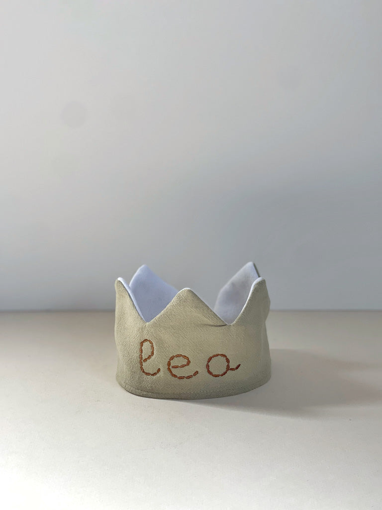 PARTY UNISEX CROWN -Moss
