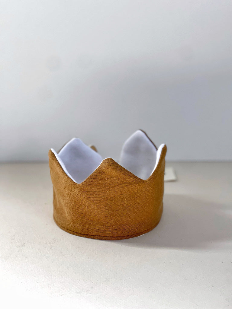 PARTY UNISEX CROWN - Caramel