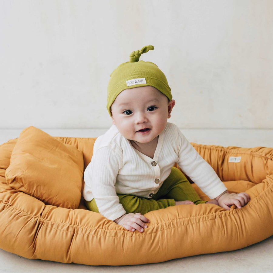 Rice 100% Cotton Ribbed Cardigan