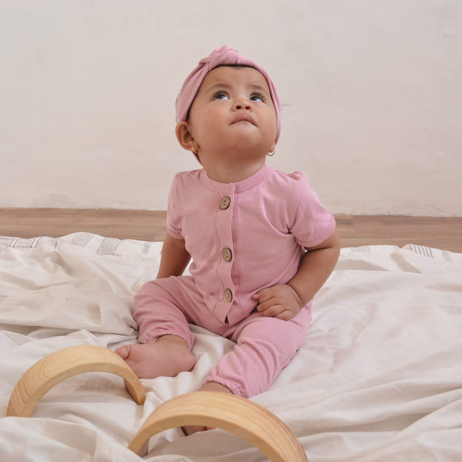 Rose Knot Bow Hair Band 100% Cotton